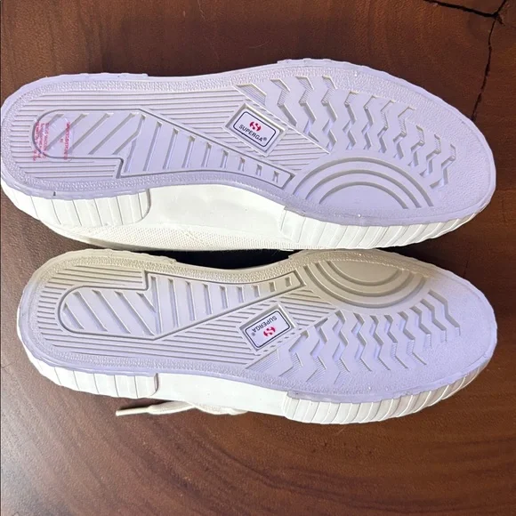 NEW SUPERGA 2630 COTU Sneaker in Total White Size 7.5 - Picture 8 of 8